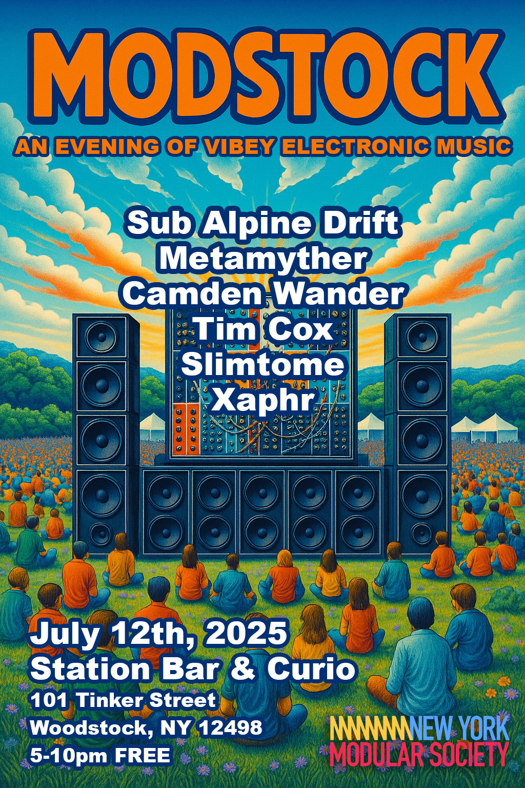 Modstock 2025 Poster